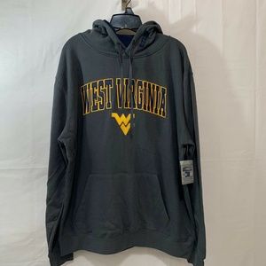 StadiumAthletics Men NWT Embroidered West Virginia Mountaineers Campus Hoodie XL